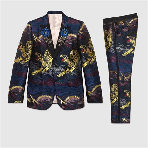 gucci heritage tiger suit